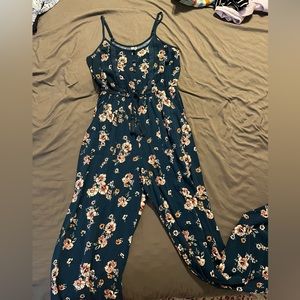 Size Small Floral Jumpsuit
